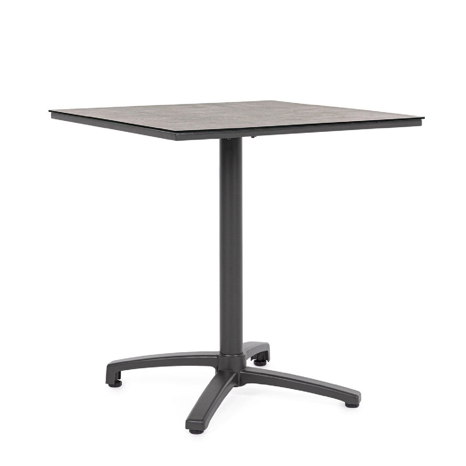 Tavolo "Claret" con struttura in alluminio, piano in hpl, per arredo interno ed esterno - 21
