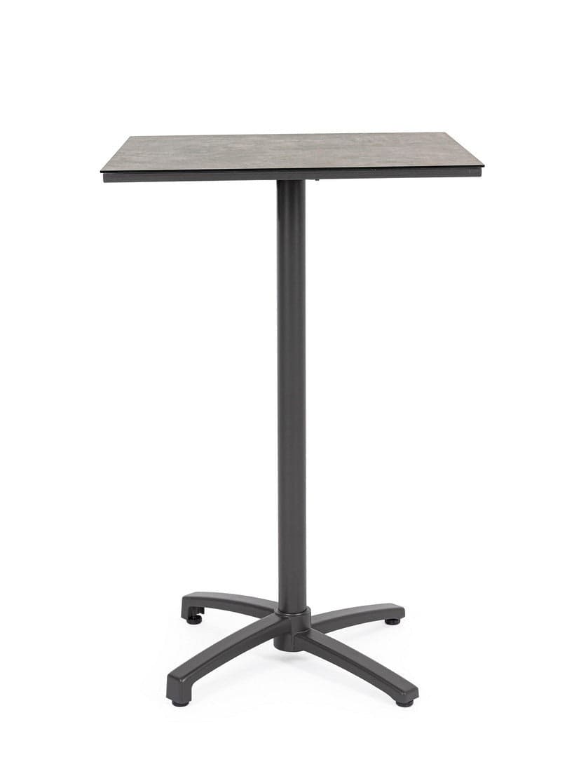 Tavolo "Claret" con struttura in alluminio, piano in hpl, per arredo interno ed esterno in Tavoli da sala da pranzo Decor Space - Altamura, commercioVirtuoso.it