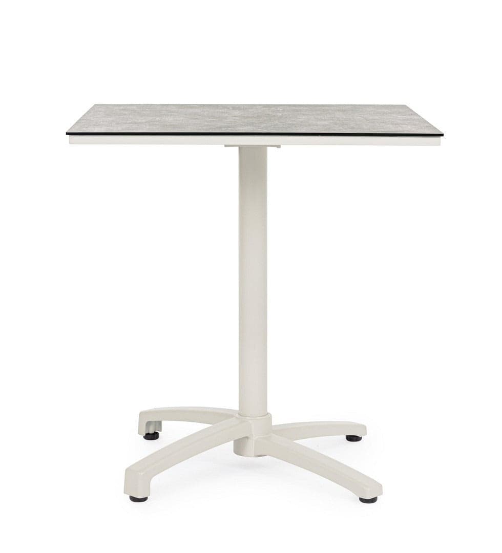 Tavolo "Claret" con struttura in alluminio, piano in hpl, per arredo interno ed esterno - 23