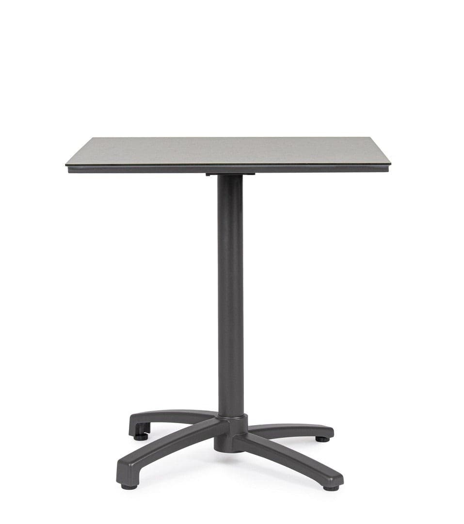 Tavolo "Claret" con struttura in alluminio, piano in hpl, per arredo interno ed esterno - 26