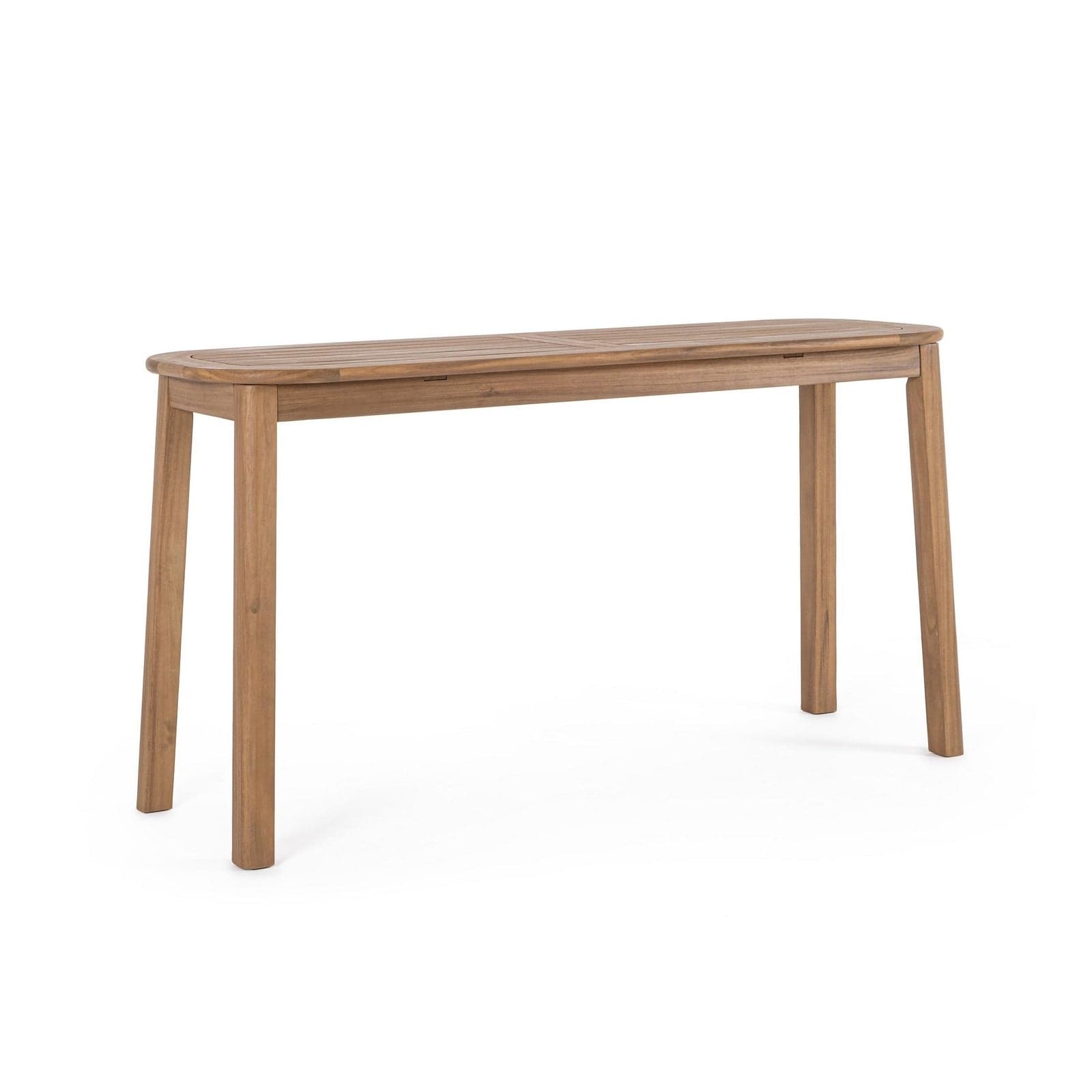 Tavolo "Danubio" in legno di acacia effetto teak, per arredo interno ed esterno - 10
