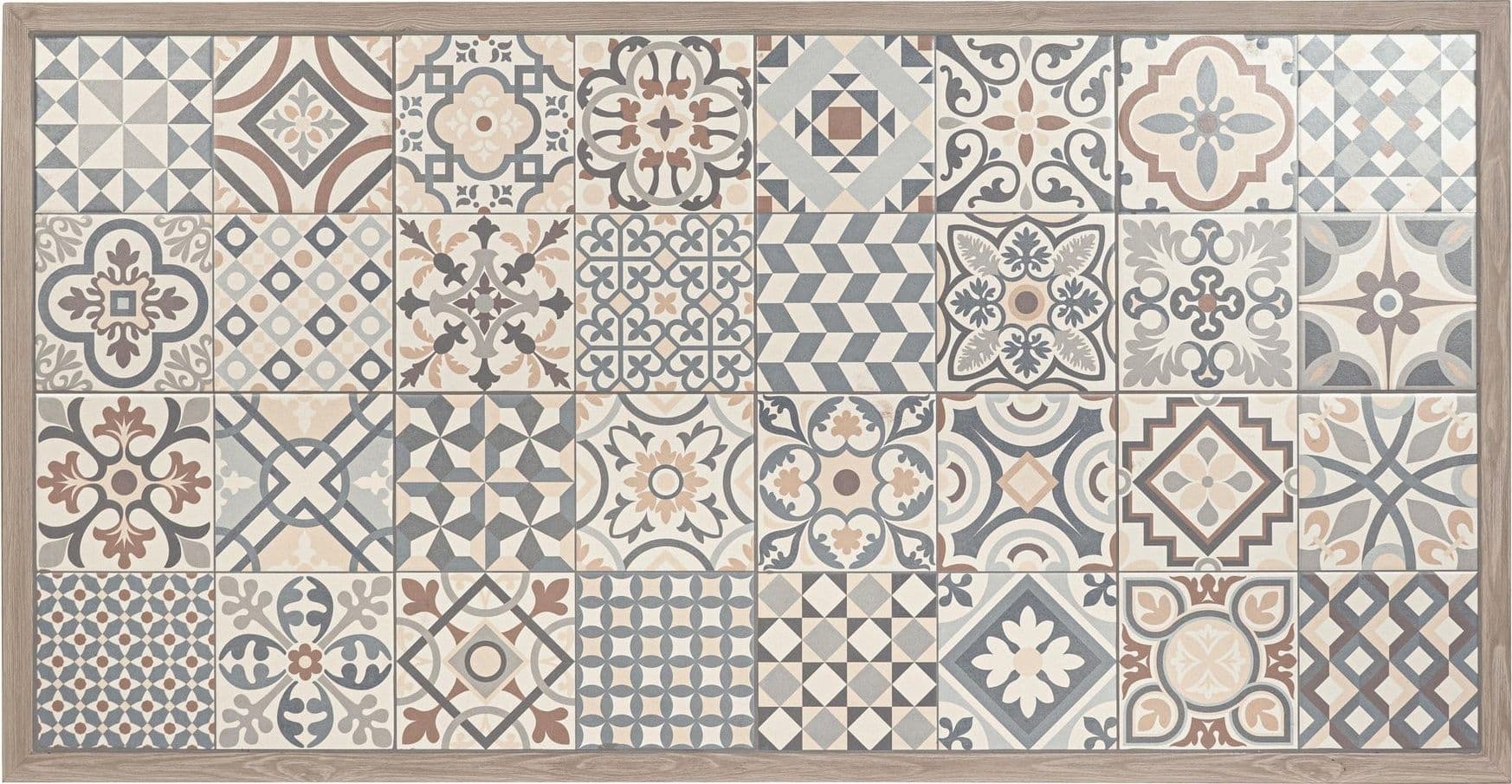 Set salotto "Kalimera" tavolo da bar + 4 sgabelli, per arredo giardino in Set di mobili Decor Space - Altamura, commercioVirtuoso.it