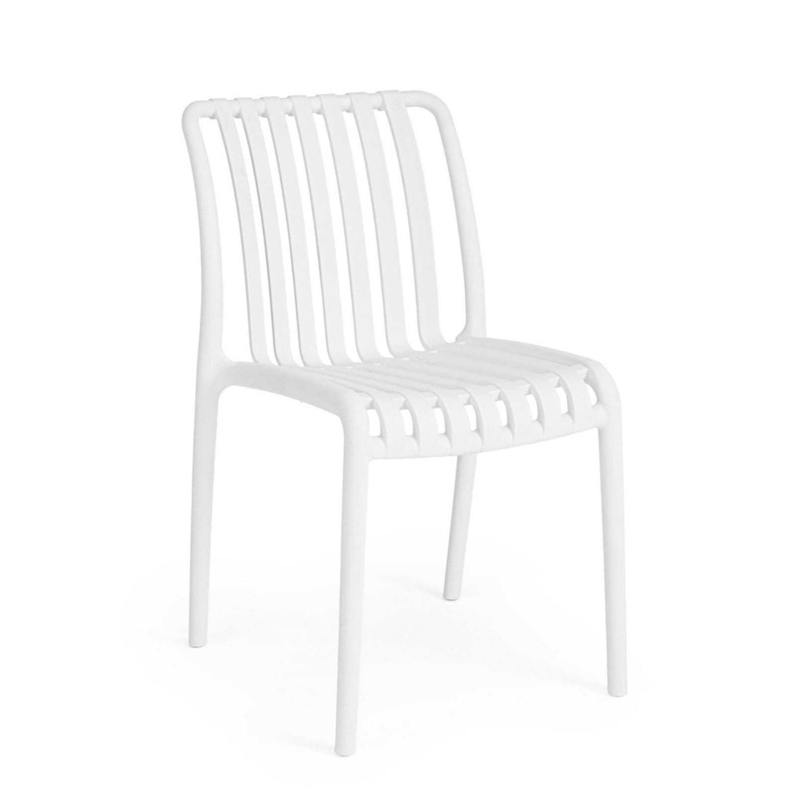 Sedia "Billie" struttura in polipropilene, resistente agli UV, per giardino e veranda in Sedie per tavolo da giardino Decor Space - Altamura, commercioVirtuoso.it