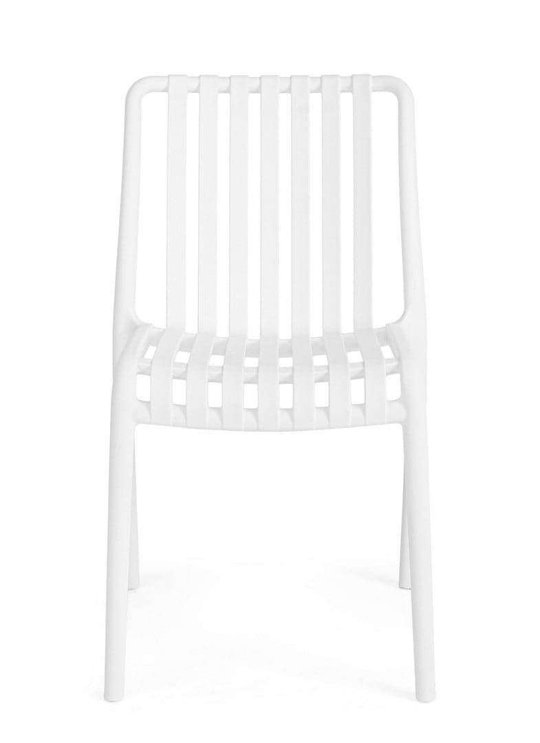 Sedia "Billie" struttura in polipropilene, resistente agli UV, per giardino e veranda in Sedie per tavolo da giardino Decor Space - Altamura, commercioVirtuoso.it