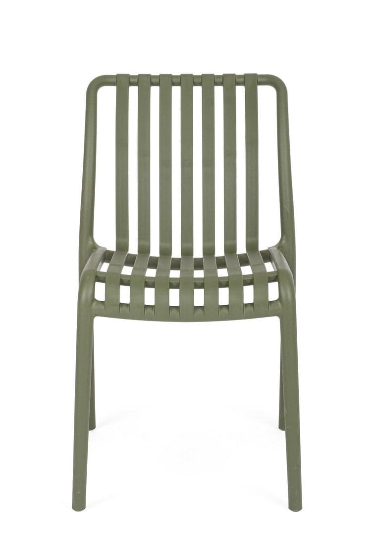 Sedia "Billie" struttura in polipropilene, resistente agli UV, per giardino e veranda in Sedie per tavolo da giardino Decor Space - Altamura, commercioVirtuoso.it