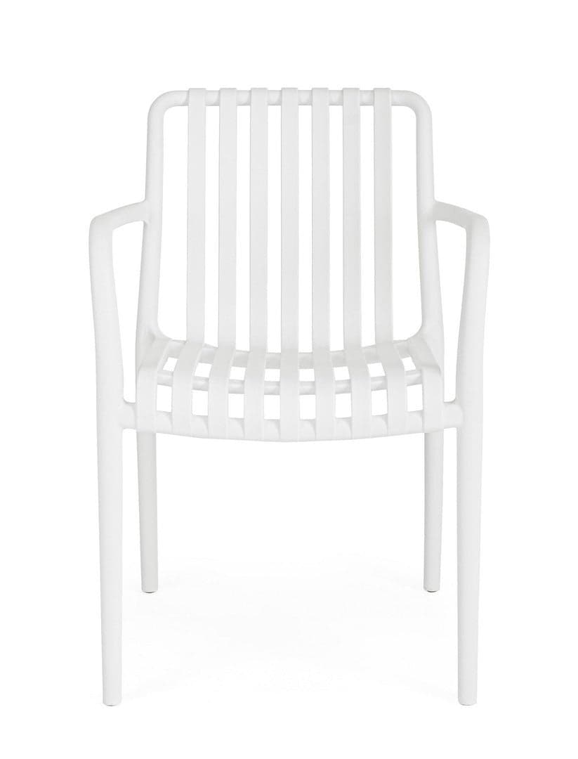 Sedia "Billie" struttura in polipropilene, resistente agli UV, per giardino e veranda in Sedie per tavolo da giardino Decor Space - Altamura, commercioVirtuoso.it