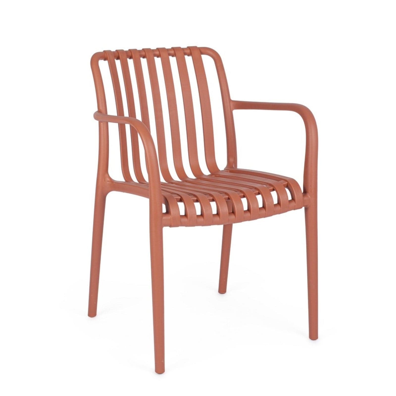 Sedia "Billie" struttura in polipropilene, resistente agli UV, per giardino e veranda in Sedie per tavolo da giardino Decor Space - Altamura, commercioVirtuoso.it