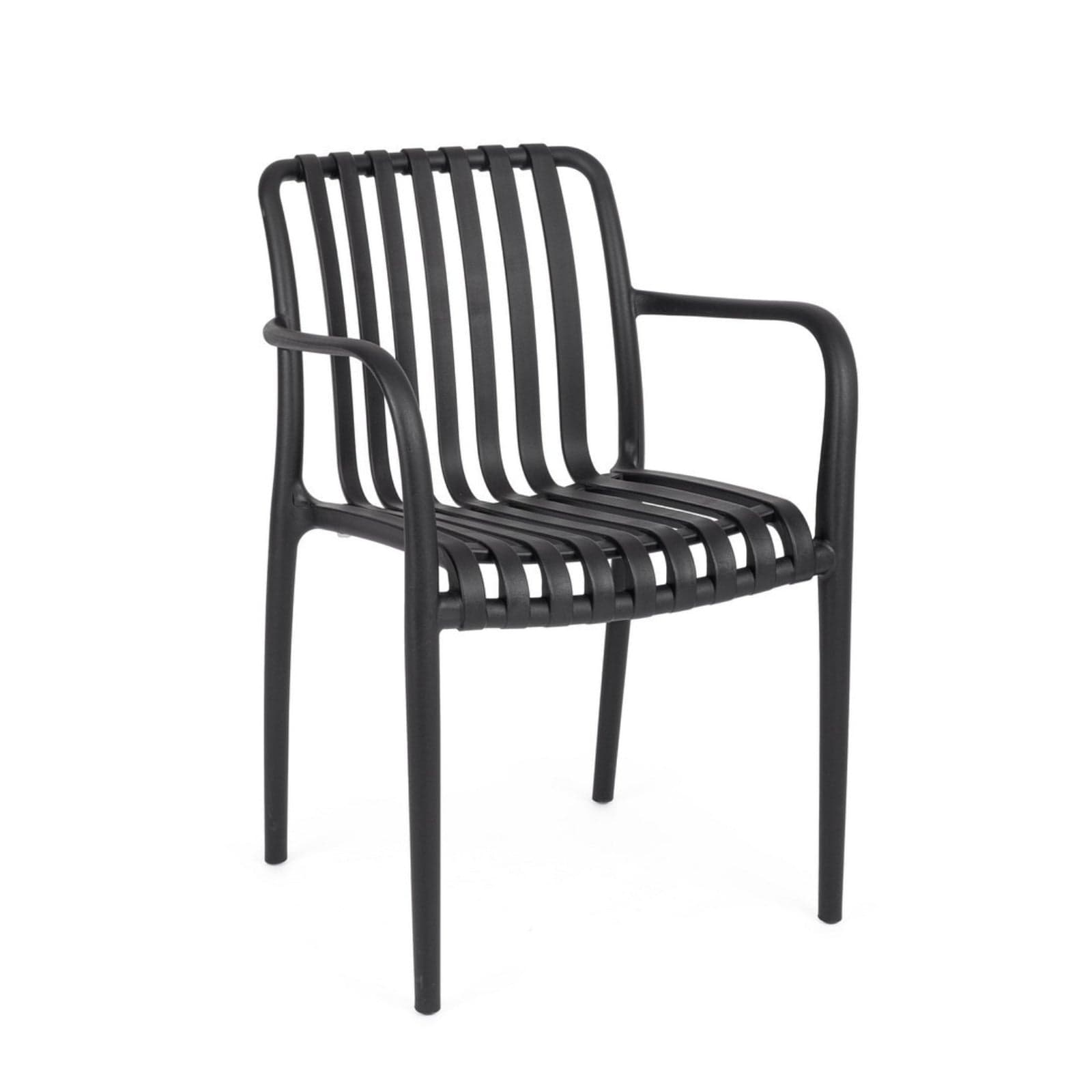 Sedia "Billie" struttura in polipropilene, resistente agli UV, per giardino e veranda in Sedie per tavolo da giardino Decor Space - Altamura, commercioVirtuoso.it