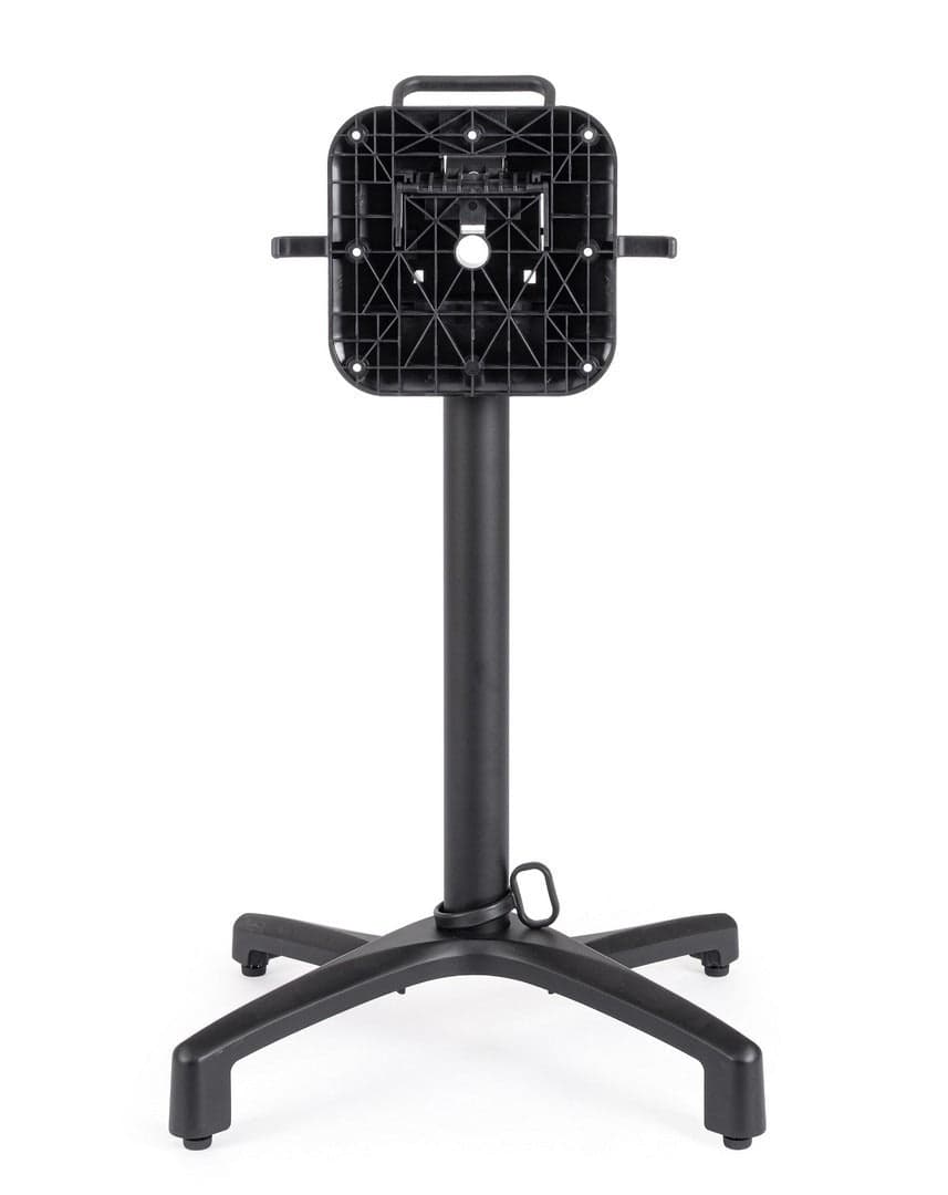 Base tavolo "Elsa" colonna in alluminio con piedistallo in nylon con piedini autolivellanti h 72 cm in Tavoli da sala da pranzo Decor Space - Altamura, commercioVirtuoso.it