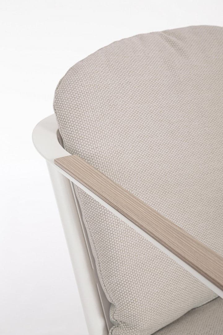 Set tavolo "Ulises" con sedie in alluminio verniciato per interni ed esterni in Set di mobili Decor Space - Altamura, commercioVirtuoso.it