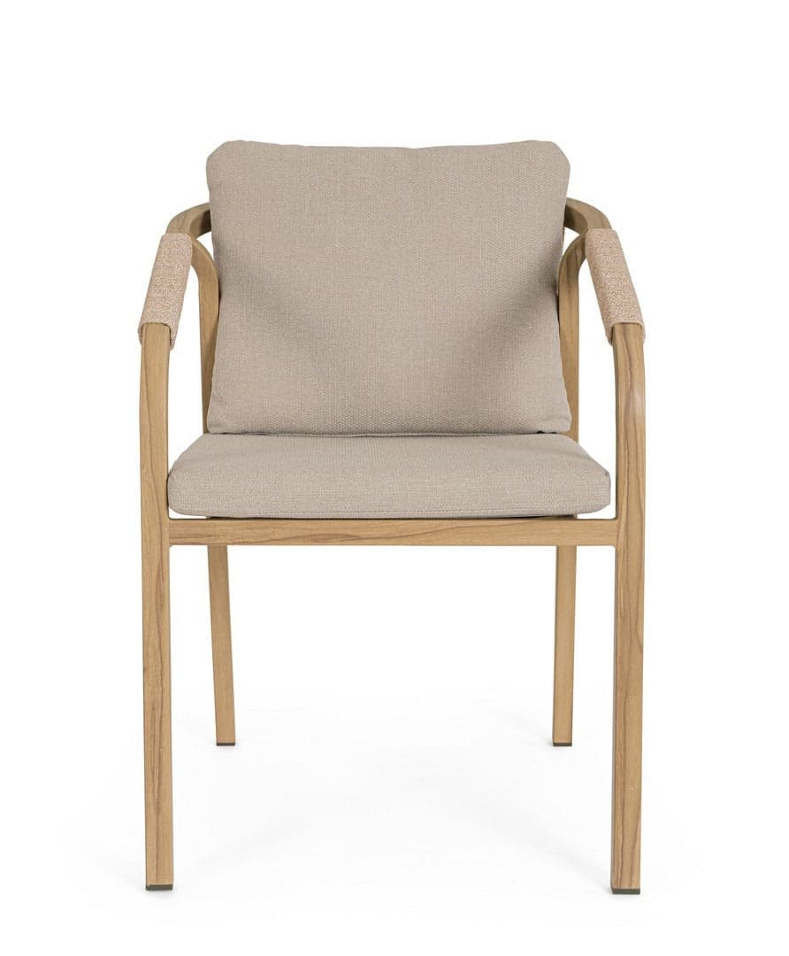 Sedia "Kalimera" struttura in alluminio, struttura in corda di poliestere, ideale per interno ed esterno in Sedie per tavolo da giardino Decor Space - Altamura, commercioVirtuoso.it