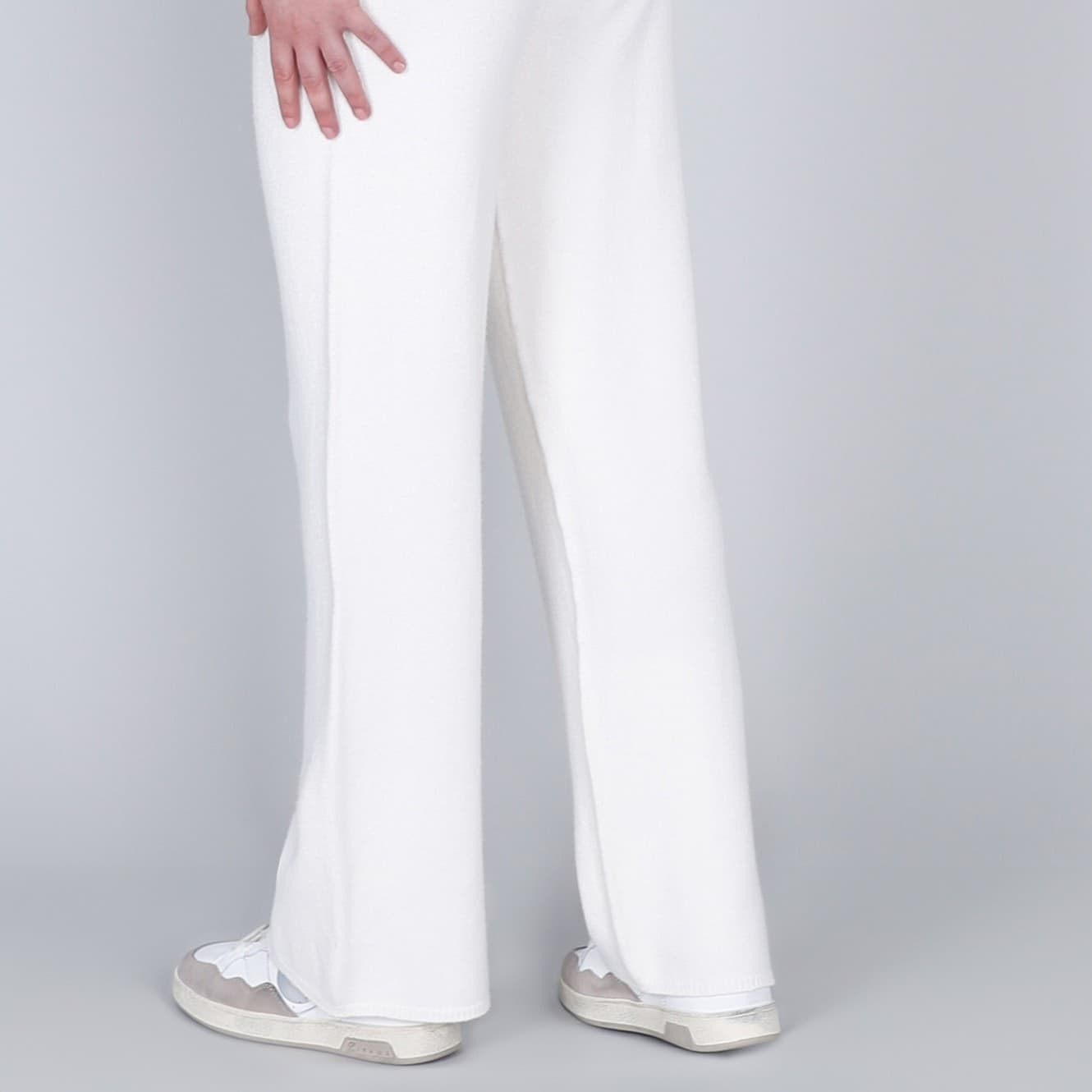 PANTALONE PALAZZO IN MAGLIA - 3
