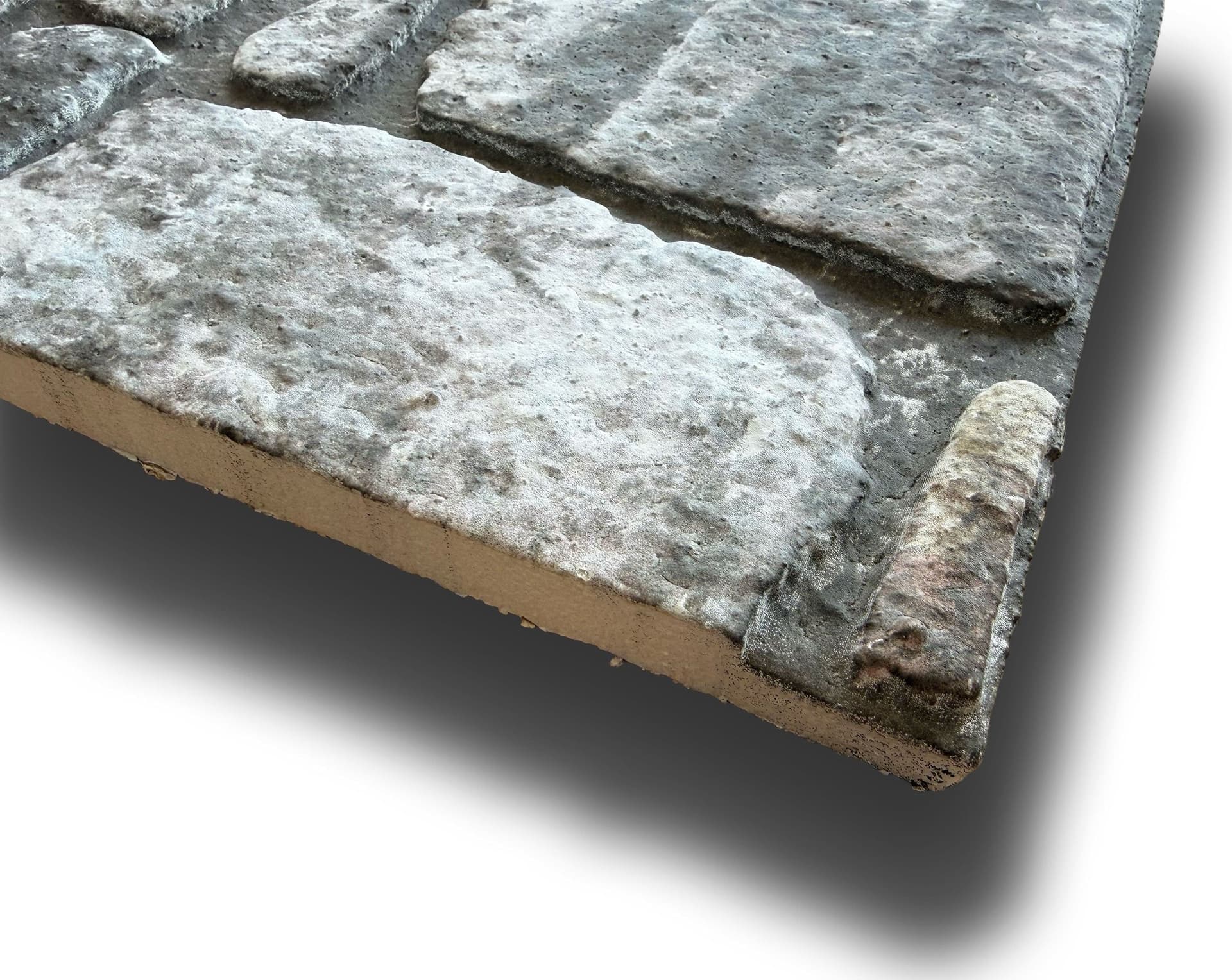 CAPPOTTO esterno - interno isolante in STYROFOAM 3D sp.2cm (120x50cm) con sabbiatura e malta Pietra grande in Pannelli a muro 3D Eternal Parquet - Ariano Irpino, commercioVirtuoso.it