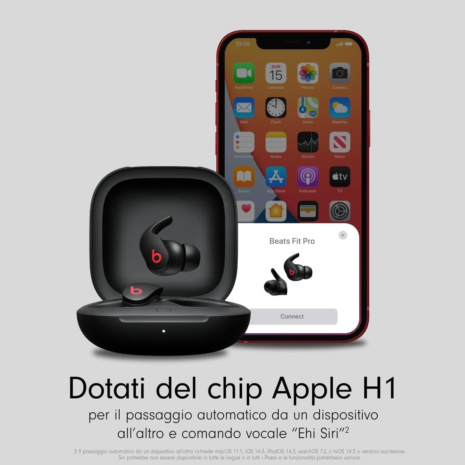 Beats Fit Pro Auricolari true wireless ANC rating di grado IPX4 per Apple androi - 8
