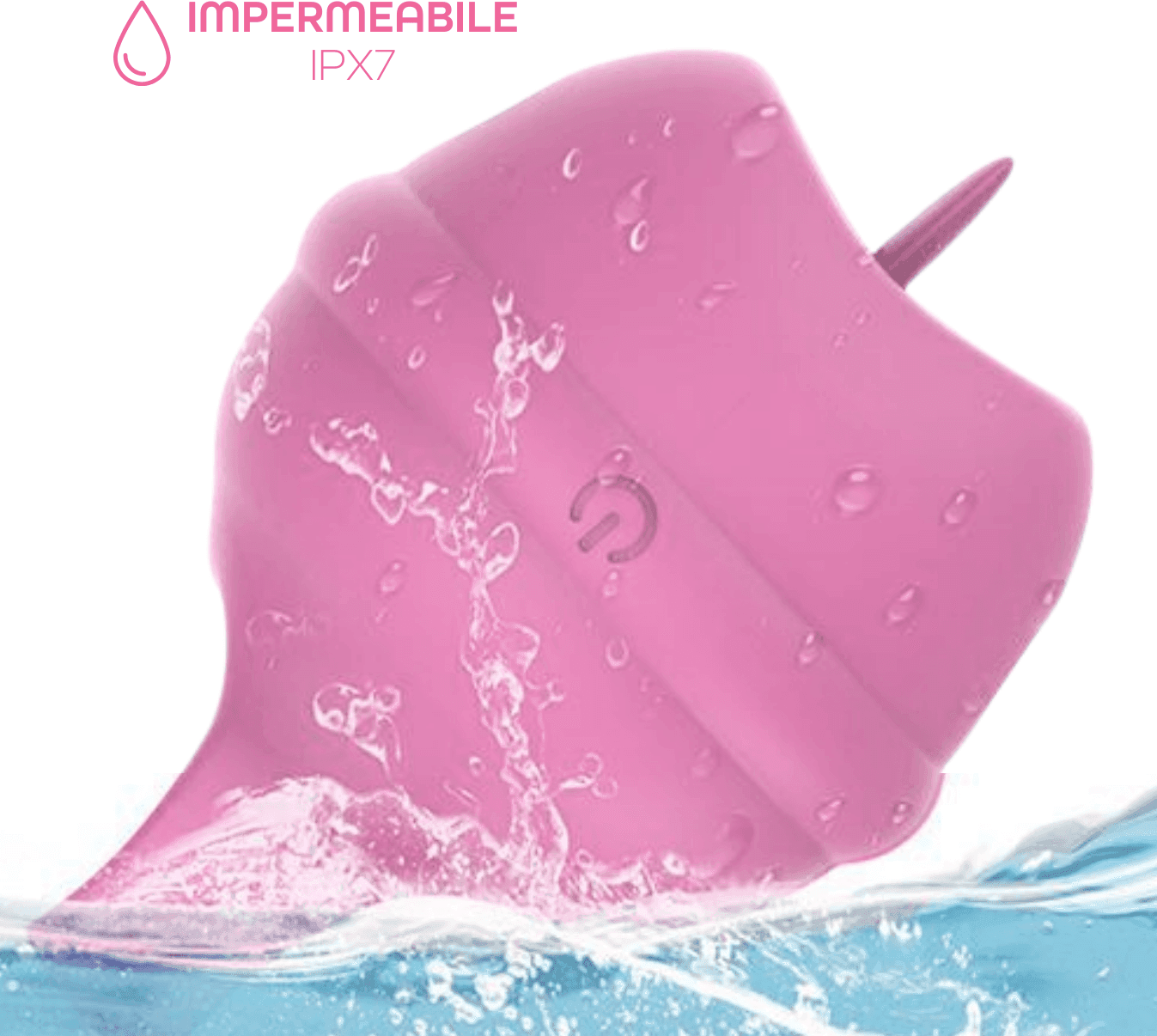 Lecca Clitoride Anello Vibratore con Lingua Stimolatore in Silicone Licking USB - 15