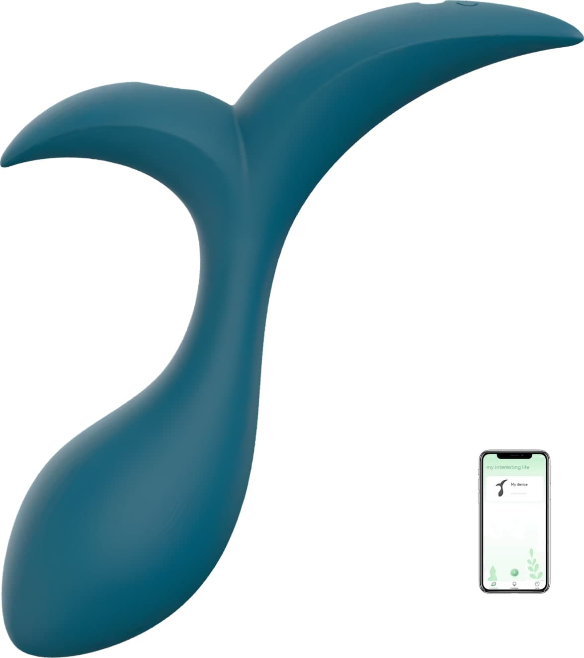 Vibratore Anale Massaggiatore Prostatico Controllo con App in Silicone Morbido - 10