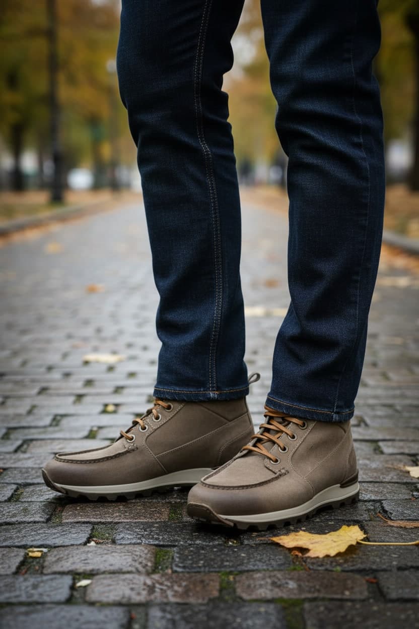 Scarpa Uomo Santoni - Scarponcino Stringato in Stivali Couture - Sestu, commercioVirtuoso.it