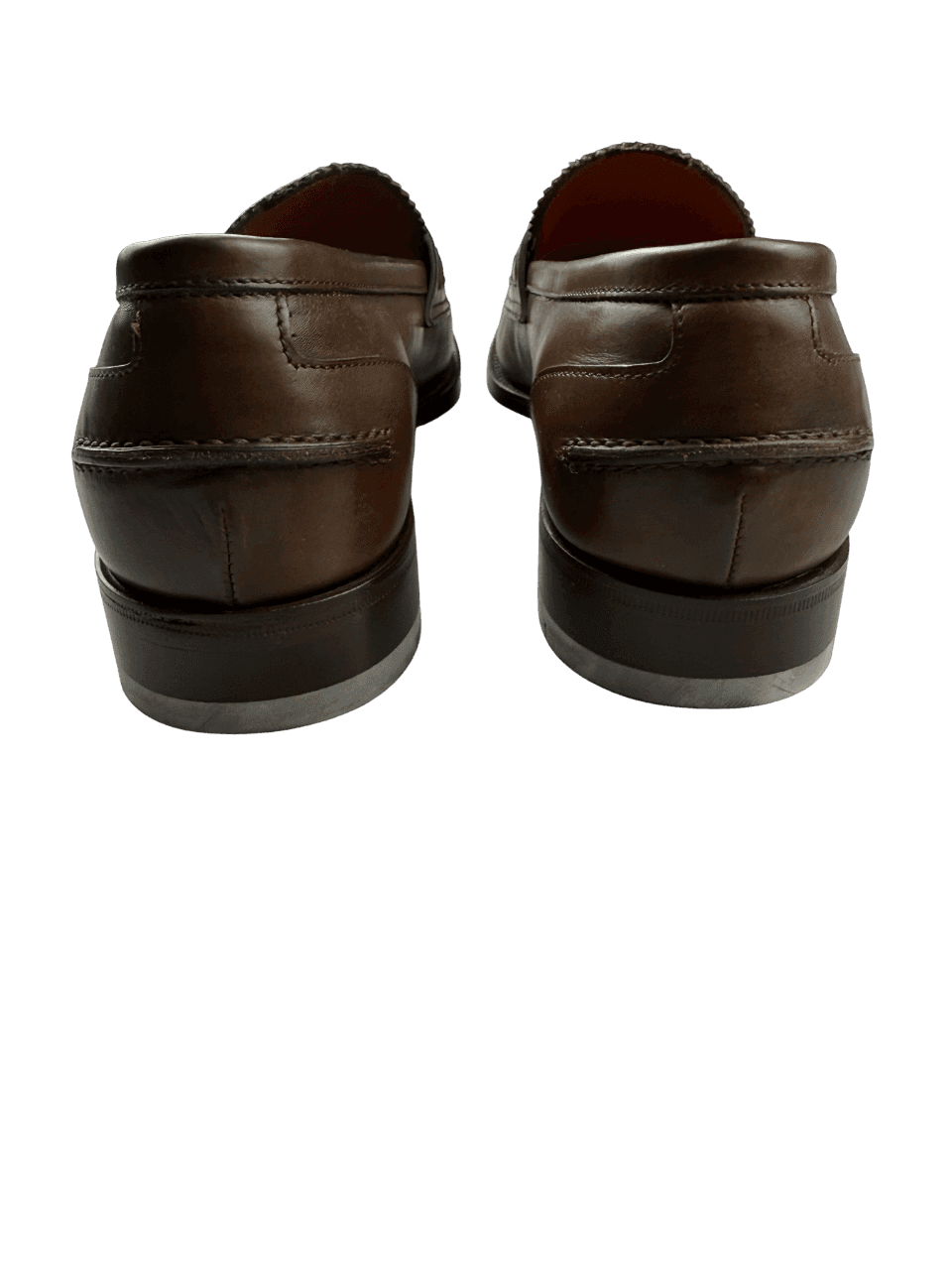 Scarpa Uomo Santoni - Mocassini Penny pelle marrone - 4