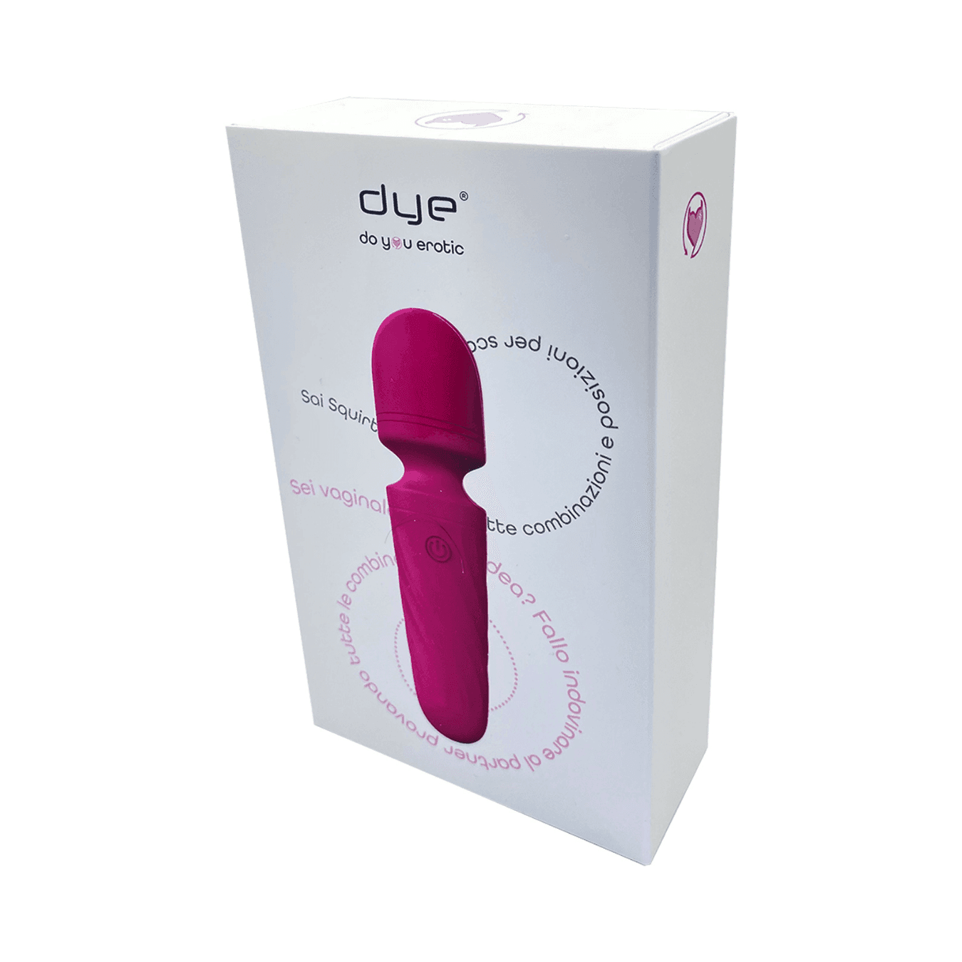 Wand Massager Vibratore in Silicone Stimolatore Clitorideo Massaggiatore Mini - 15