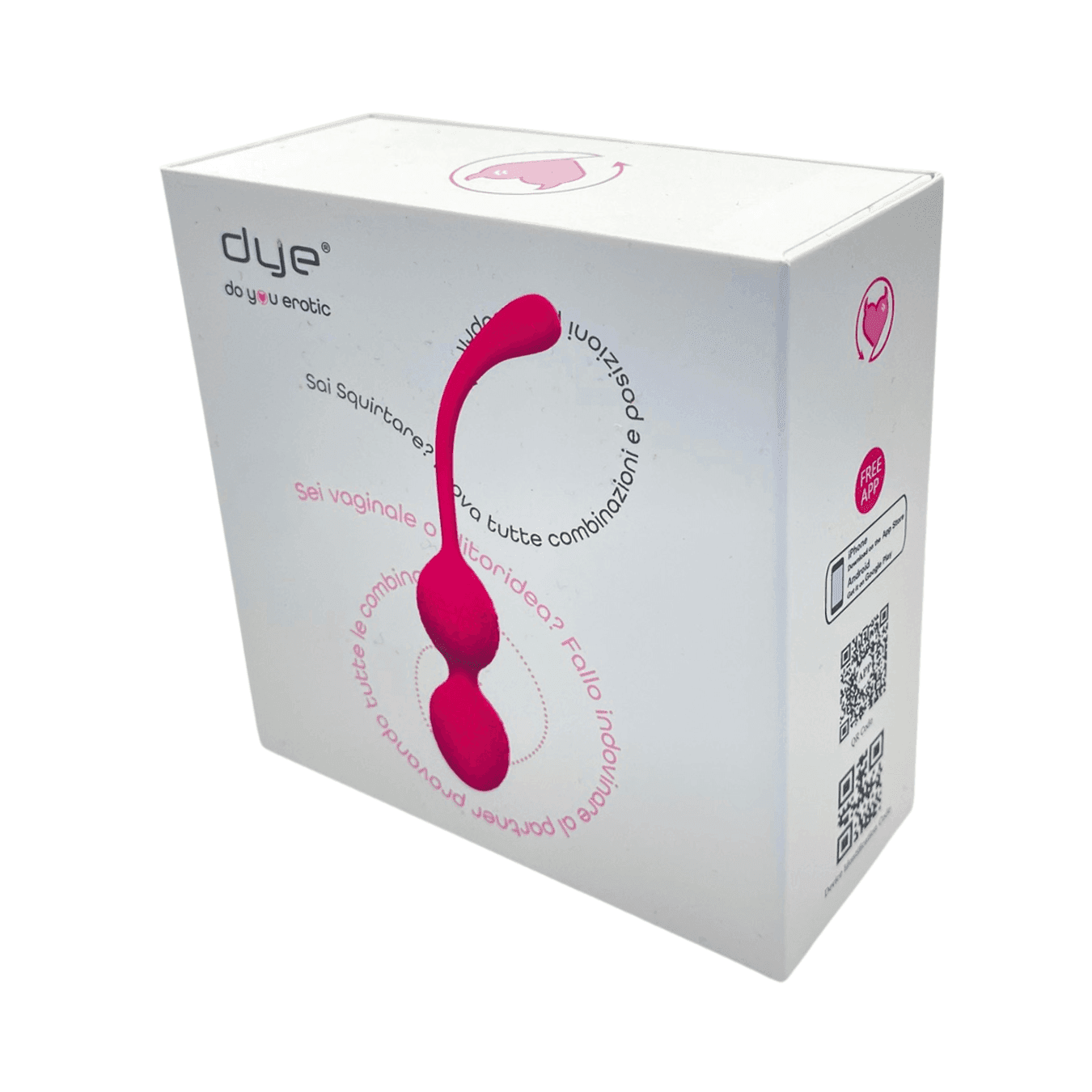 Ovetto Vibrante Stimolatore Palline Vaginali Vibranti Controllo App in Silicone - 17