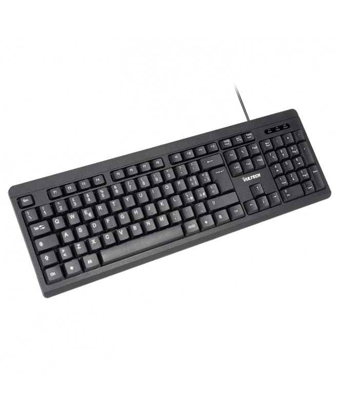 TASTIERA VULTECH USB 2.0 KEY-609 BLACK - 2