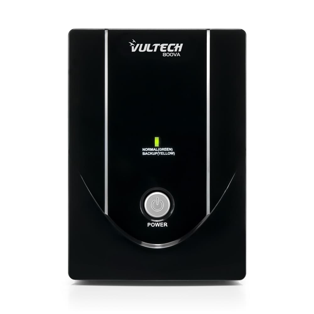 Vultech UPS800VA-LITE gruppo di continuità (UPS) A linea interattiva 0,8 kVA 440 W 2 presa(e) AC - 3