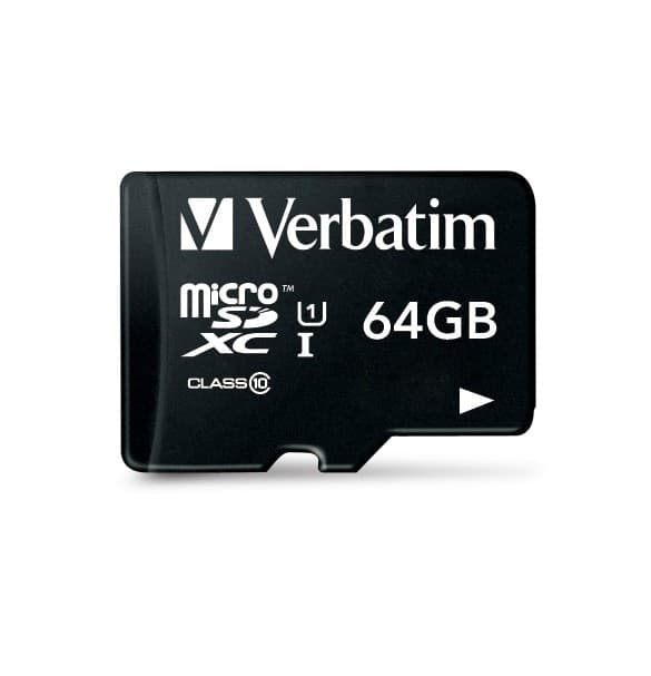 MICRO SD VERBATIM 64GB CL10 44084 - 2