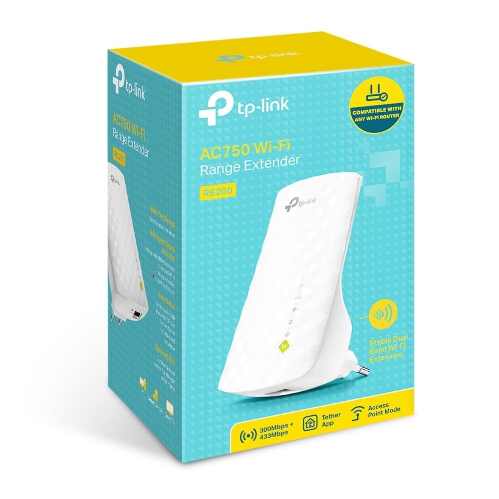 RIPETITORE WI-FI TP-LINK RANGE EXTENDE RE200 AC750 - 4