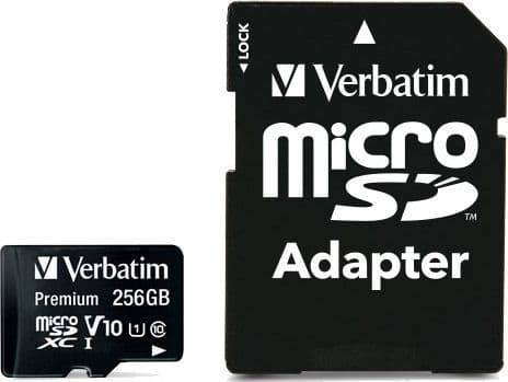 MICRO SD VERBATIM 256GB CL10 44087 - 2