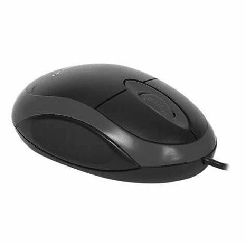 OMEGA Mouse Cablato per Notebook – USB-A, 1200 DPI, Nero (OM06VB), Confezione da 5 Pezzi - 2