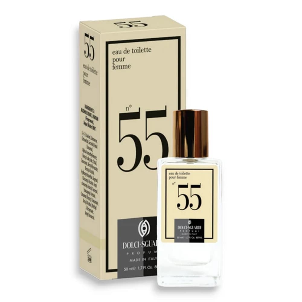 PROFUMO CORPO EAU DE TOILETTE DA DONNA N°55 DA 50 ML FRAGRANZA ELEGANTE AVVOLGENTE 005922 - 2