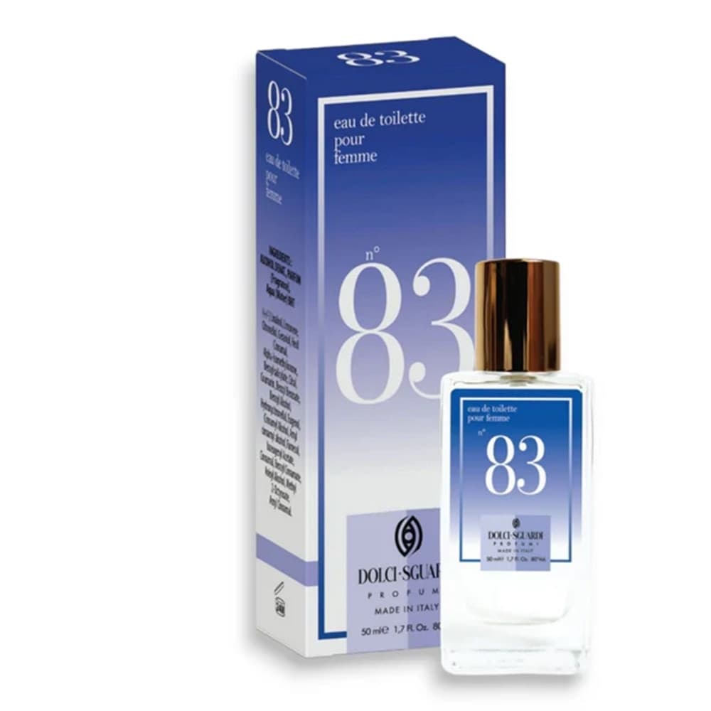 PROFUMO CORPO EAU DE TOILETTE DA DONNA N°83 DA 50ML FRAGRANZA MISTERIOSA SEDUCENTE 006103 - 2
