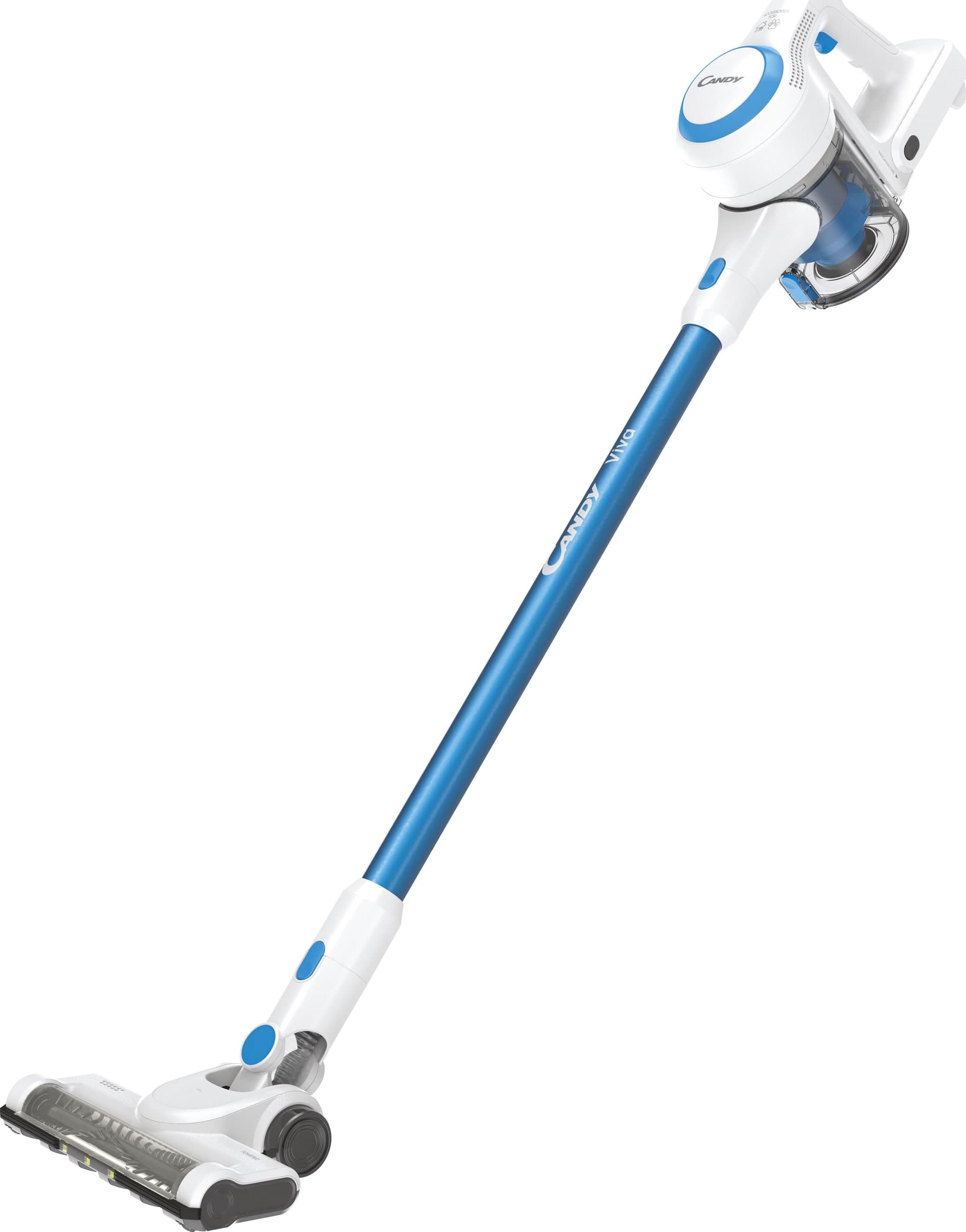 Candy Scopa Elettrica CVIVA20 Ricaricabile Bianco/Blu - 9