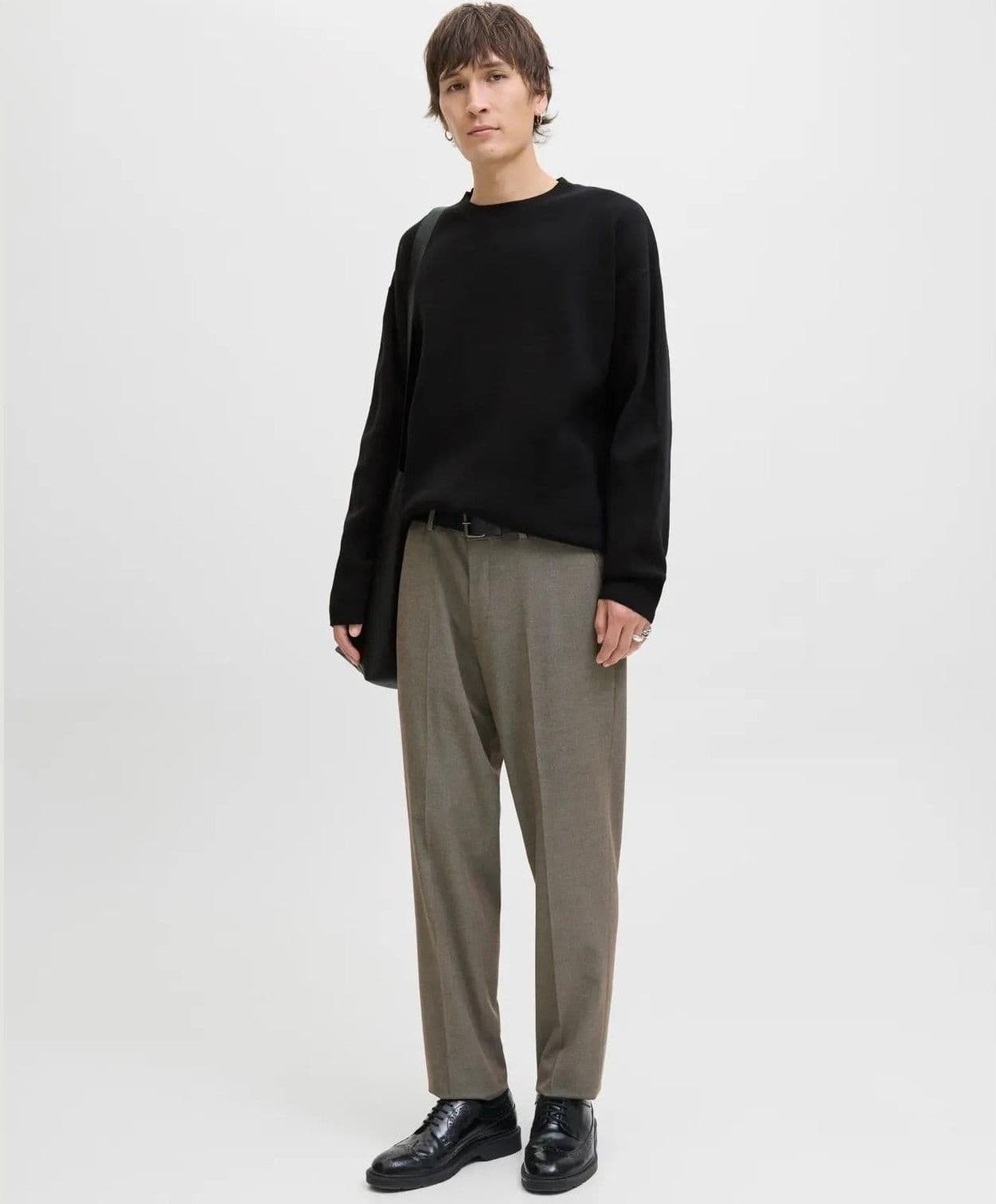 Maglione Jack & Jones Bradfort black in Maglioni Glad Store - Genova, commercioVirtuoso.it