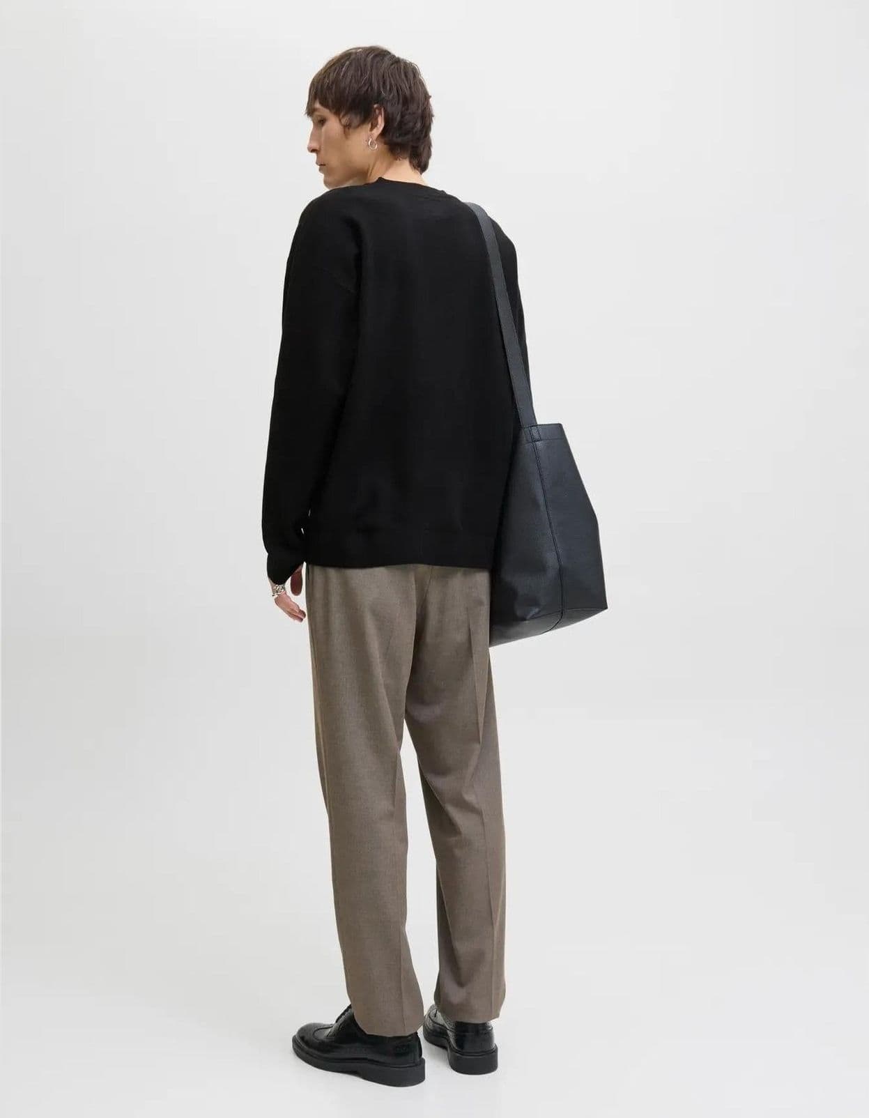 Maglione Jack & Jones Bradfort black in Maglioni Glad Store - Genova, commercioVirtuoso.it