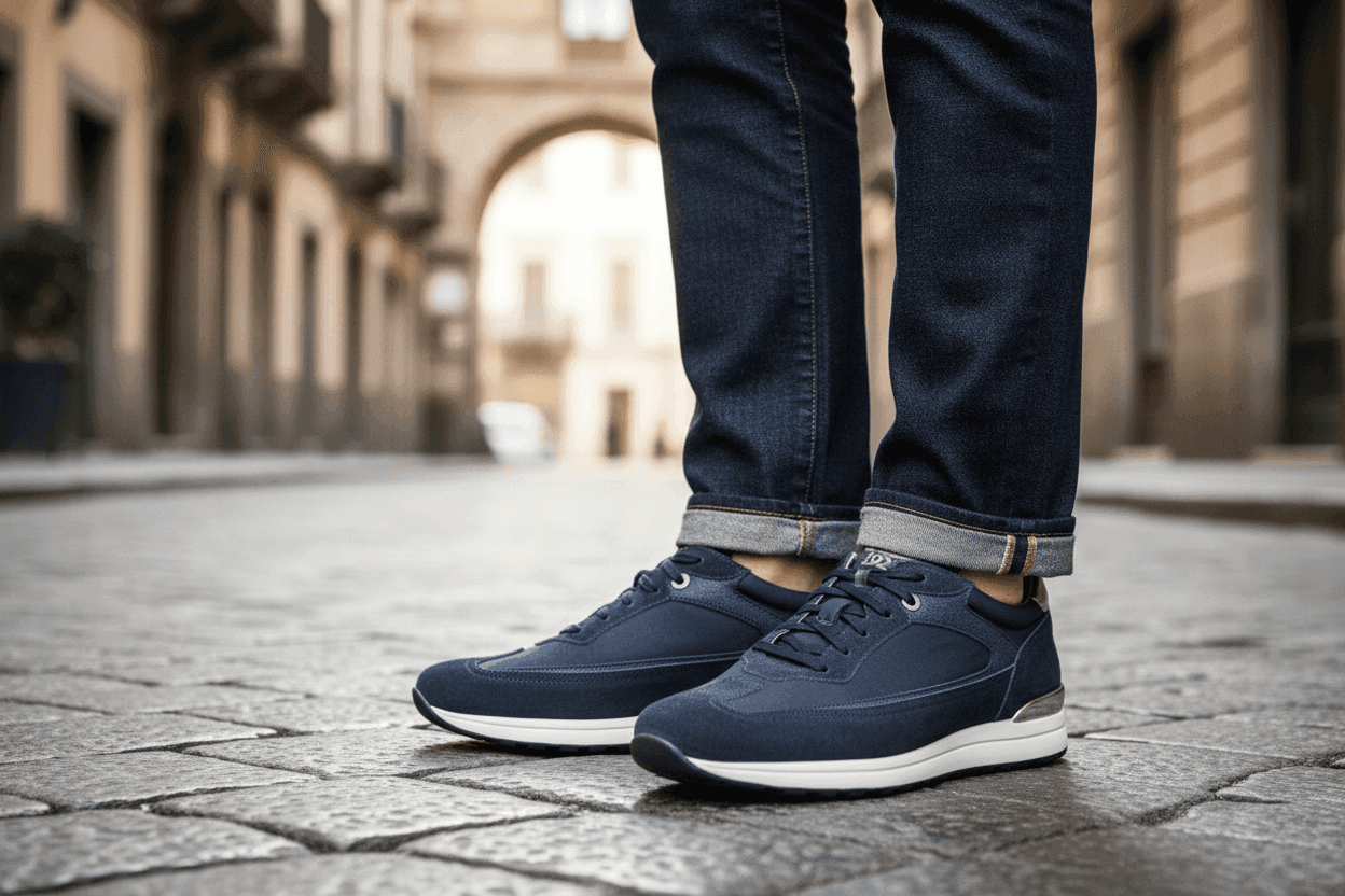 Scarpa Uomo Santoni - Sneacker in Sneaker casual Couture - Sestu, commercioVirtuoso.it