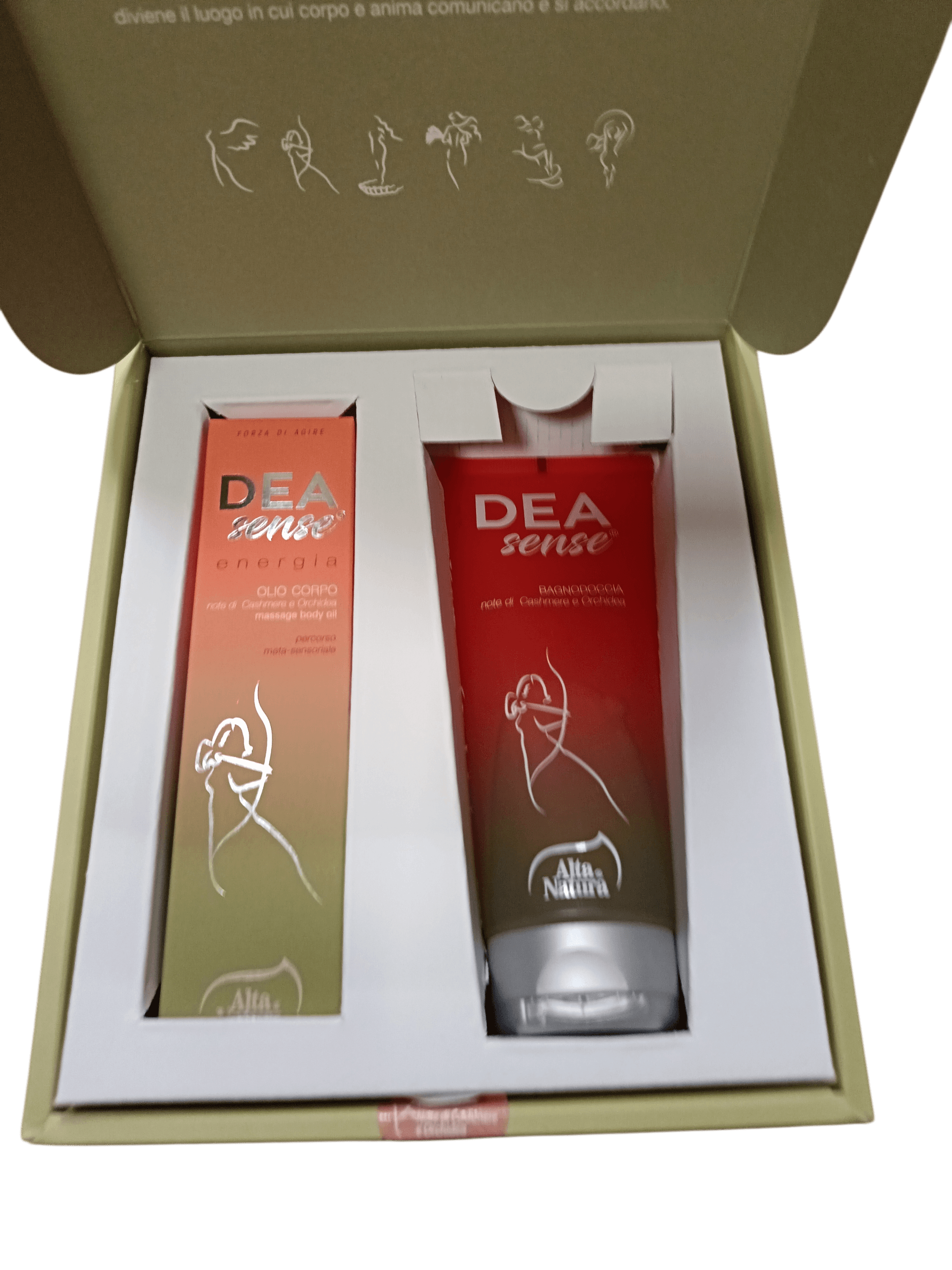 Alta Natura Cofanetto Energia: Olio Corpo Tonificante 150ml + Bagnodoccia 200ml - 2