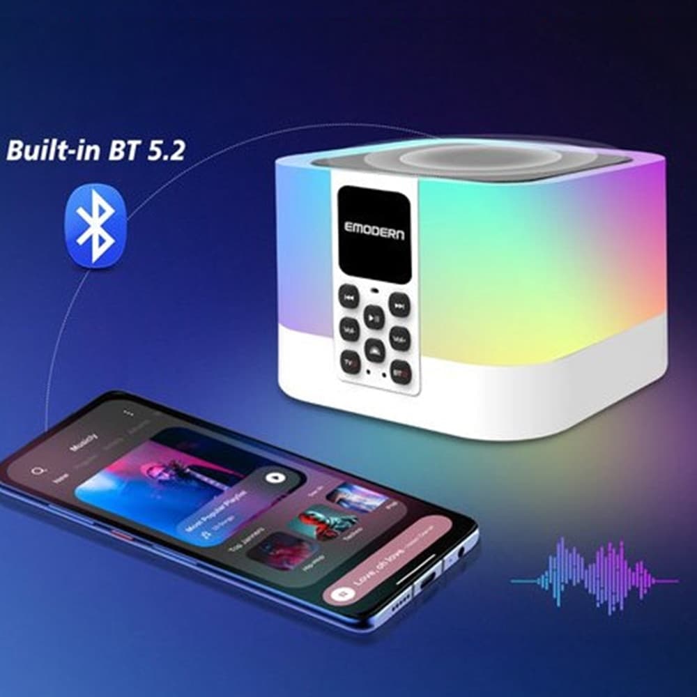 TV BOX 8K ULTRA HD ALTOPARLANTE BLUETOOTH ANDROID 15 WIFI 6 ILLUMINAZIONE RGB TV6 MATE - 9