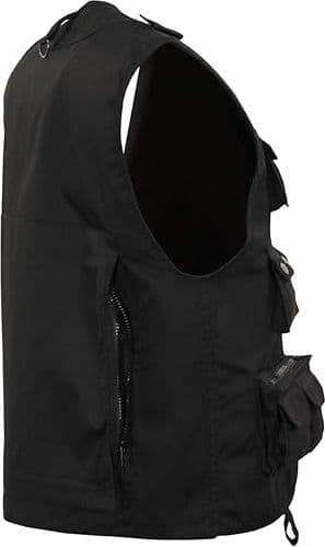 Gilet nero robusto Canadian per adulti - 2