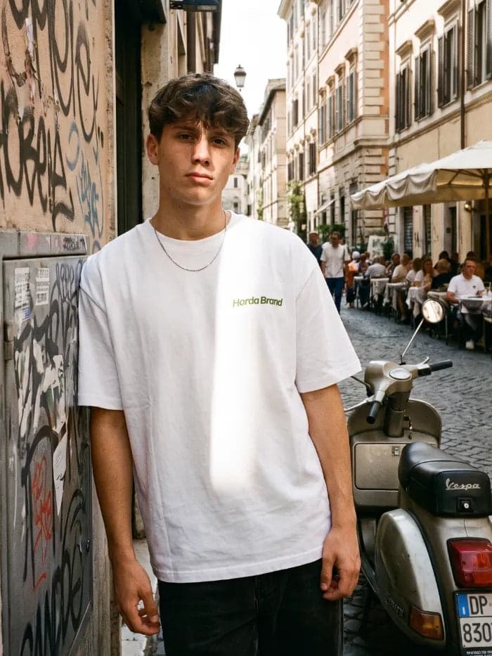 T-Shirt Boxy Oversize Heavyweight 100% Cotone Made in Italy – Never Had - 5