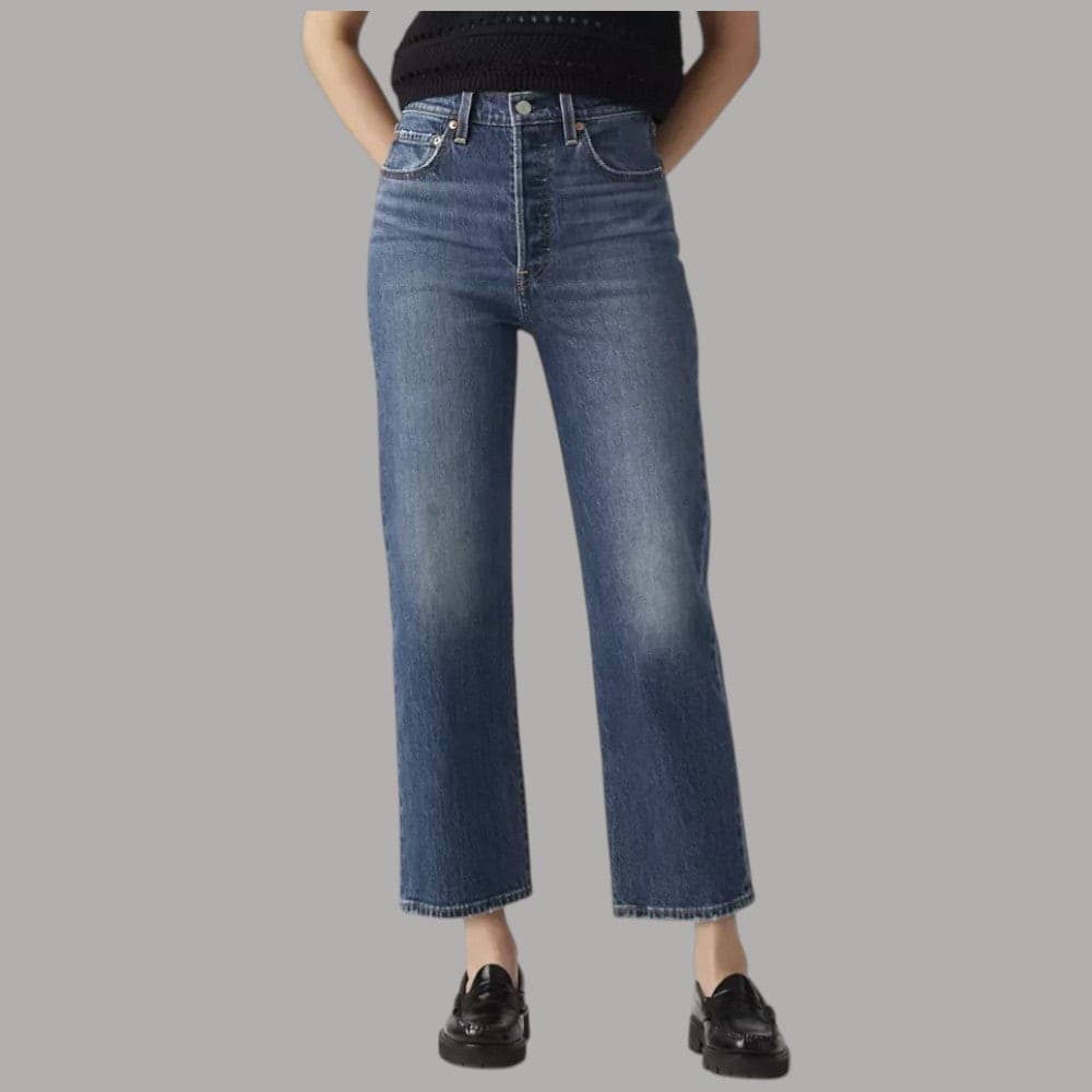 Levi's jeans Ribcage Straight alla Caviglia 726930218 in Jeans Prodotti di Classe - Nocera Superiore, commercioVirtuoso.it