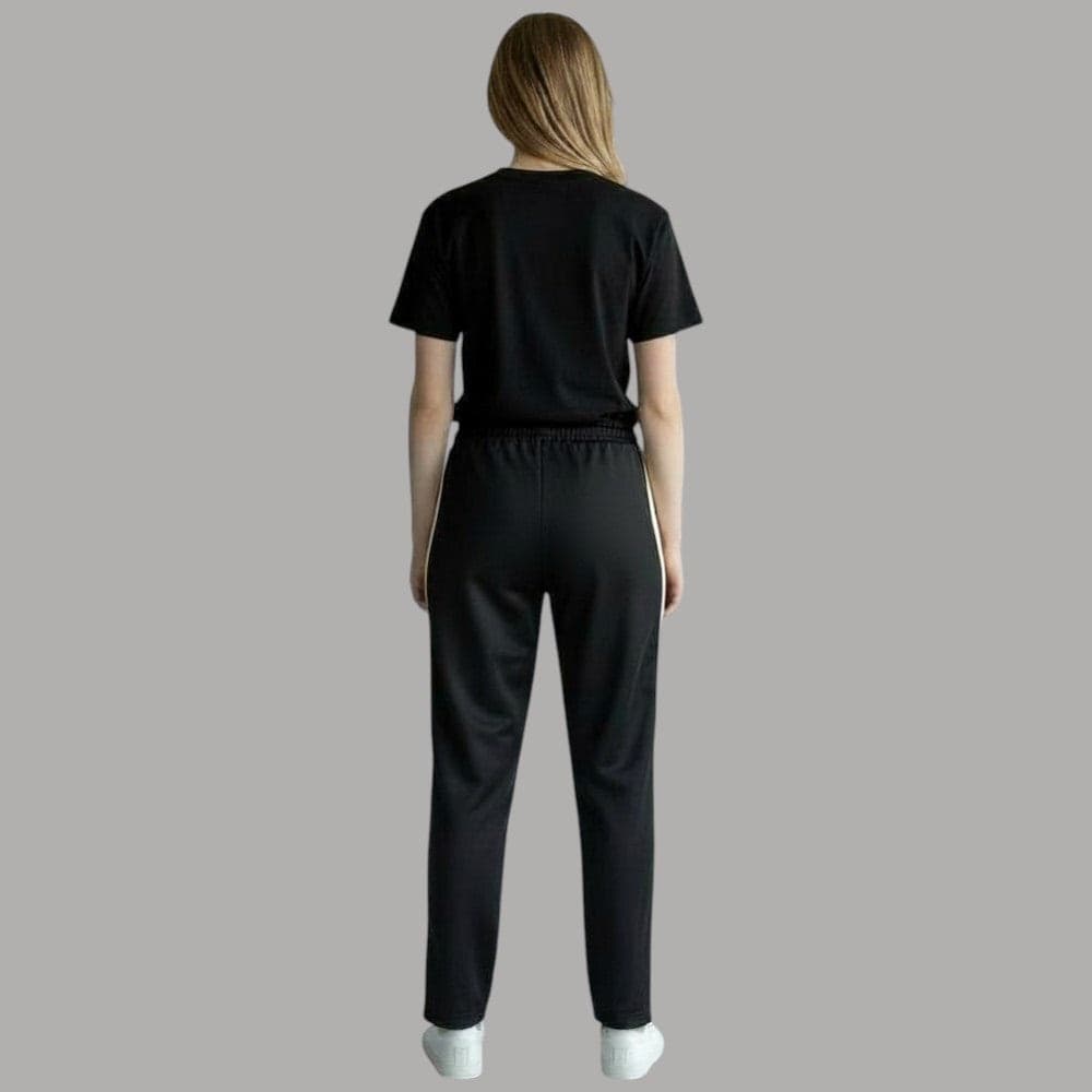 ICON pantalone jogger nero con bandina ICDF2W6P004 - 4