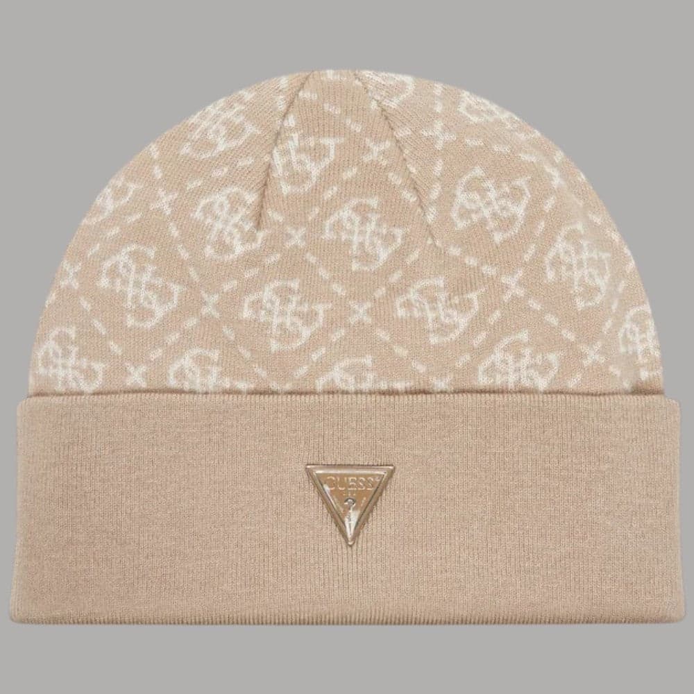 Guess berretto beige con logo 4G M5BZ18 Z0442 FNIF - 4