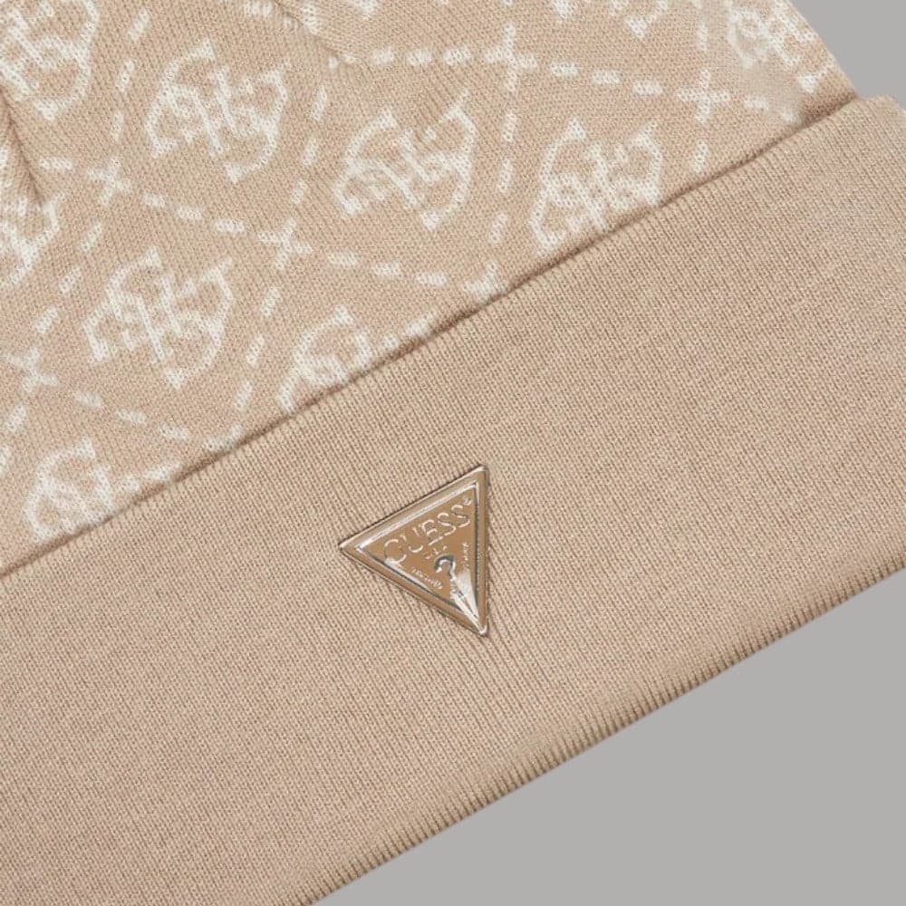 Guess berretto beige con logo 4G M5BZ18 Z0442 FNIF in Berretti in maglia Prodotti di Classe - Nocera Superiore, commercioVirtuoso.it