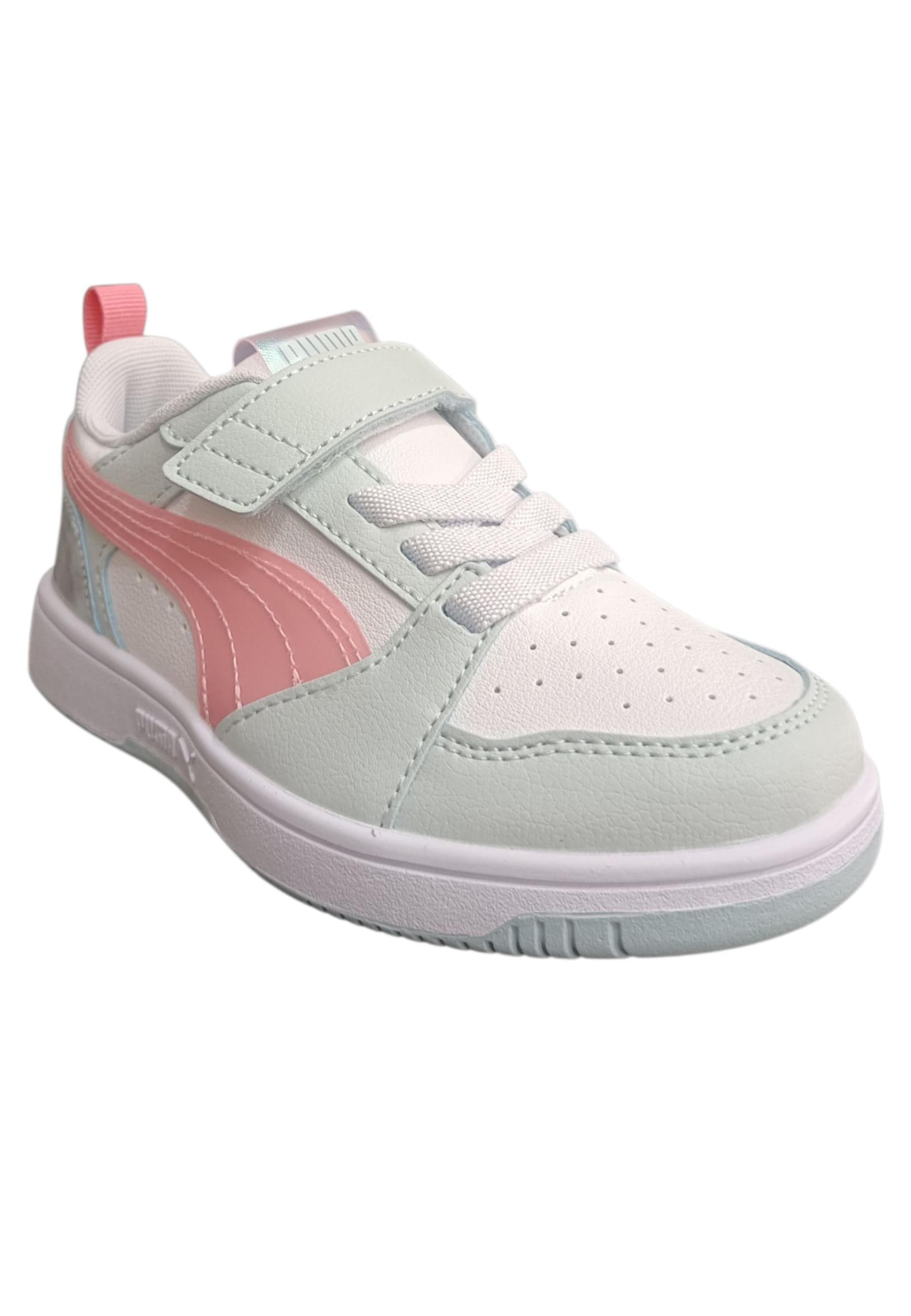 Sneakers Bambini Puma Rebound Grigio Rosa - Scarpe Alte Ginnastica Velcro in Ballerine Scarpetteria Gica - Trani, commercioVirtuoso.it