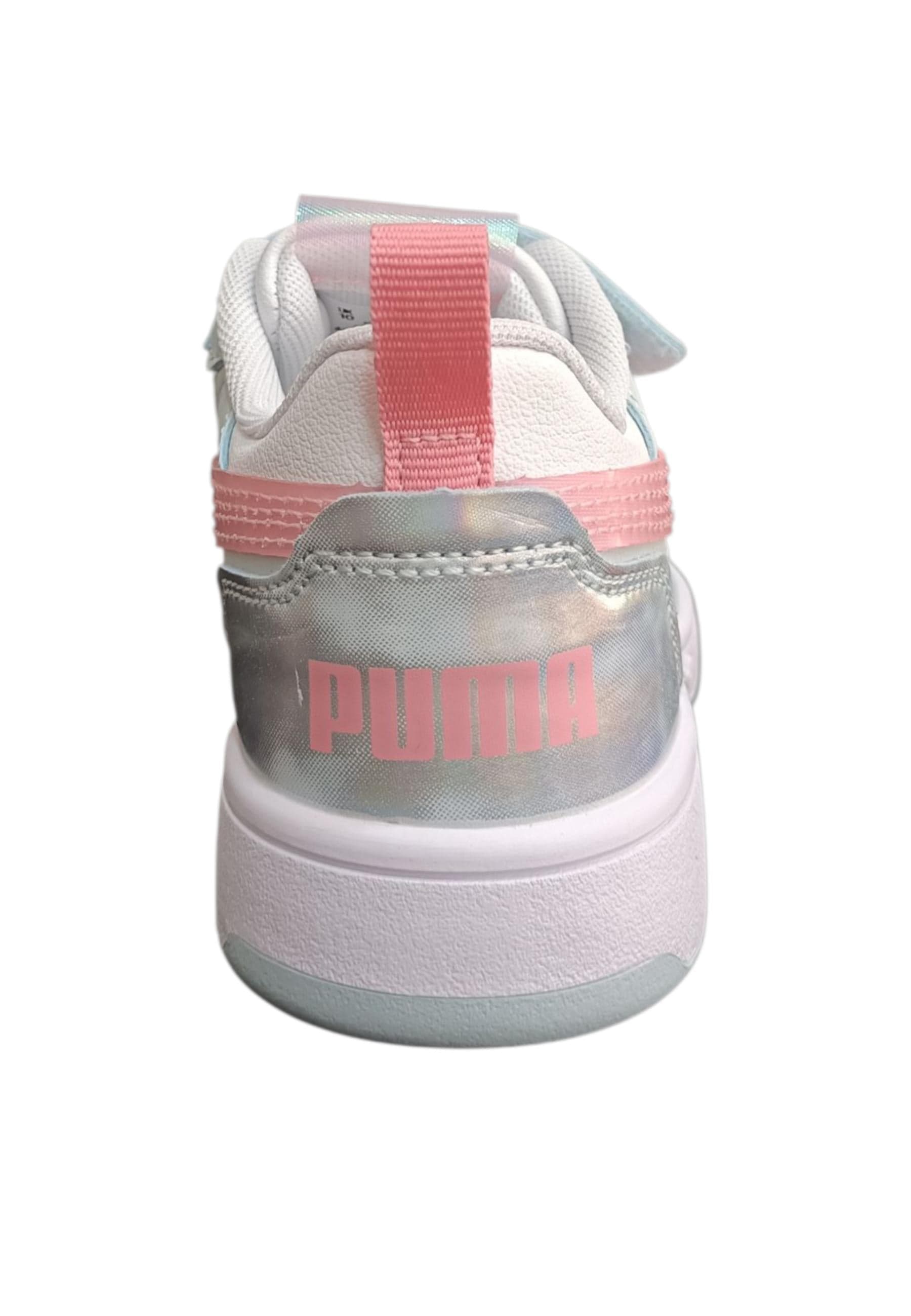 Sneakers Bambini Puma Rebound Grigio Rosa - Scarpe Alte Ginnastica Velcro in Ballerine Scarpetteria Gica - Trani, commercioVirtuoso.it