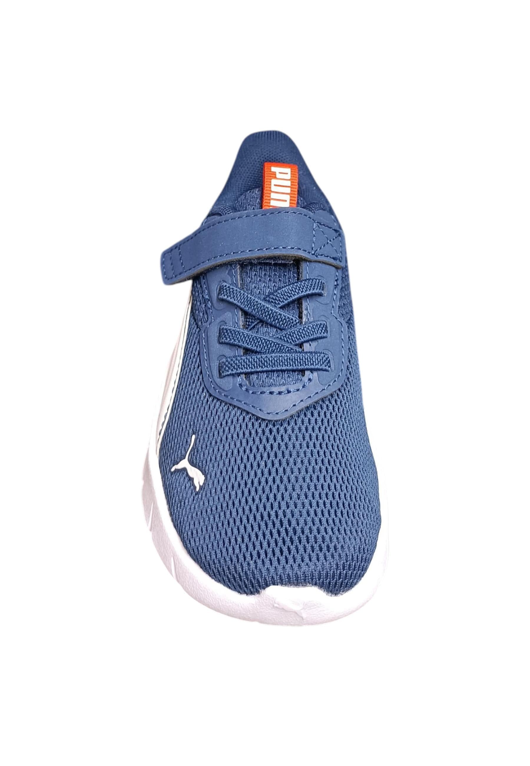 Scarpe sneakers Bambini e ragazzi PUMA FLEX FOCUS  blue-rosso laccio elastico e velcro in Ballerine Scarpetteria Gica - Trani, commercioVirtuoso.it
