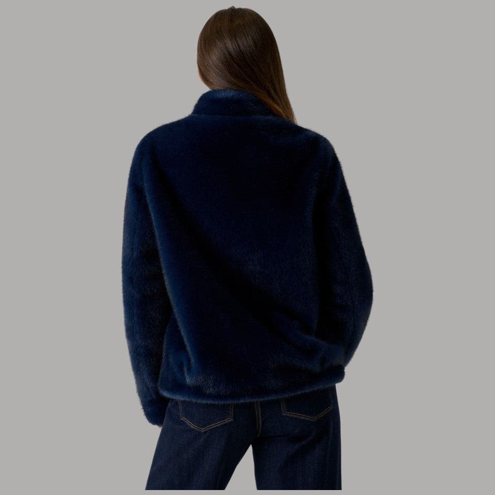Guess eco pelliccia blu Luna W5BL64 W3920 G7J6 in Giacche Prodotti di Classe - Nocera Superiore, commercioVirtuoso.it