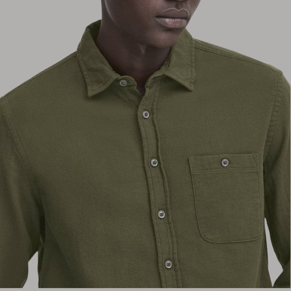 Blend camicia verde in caldo cotone BENT 20718445 in Camicie casual Prodotti di Classe - Nocera Superiore, commercioVirtuoso.it
