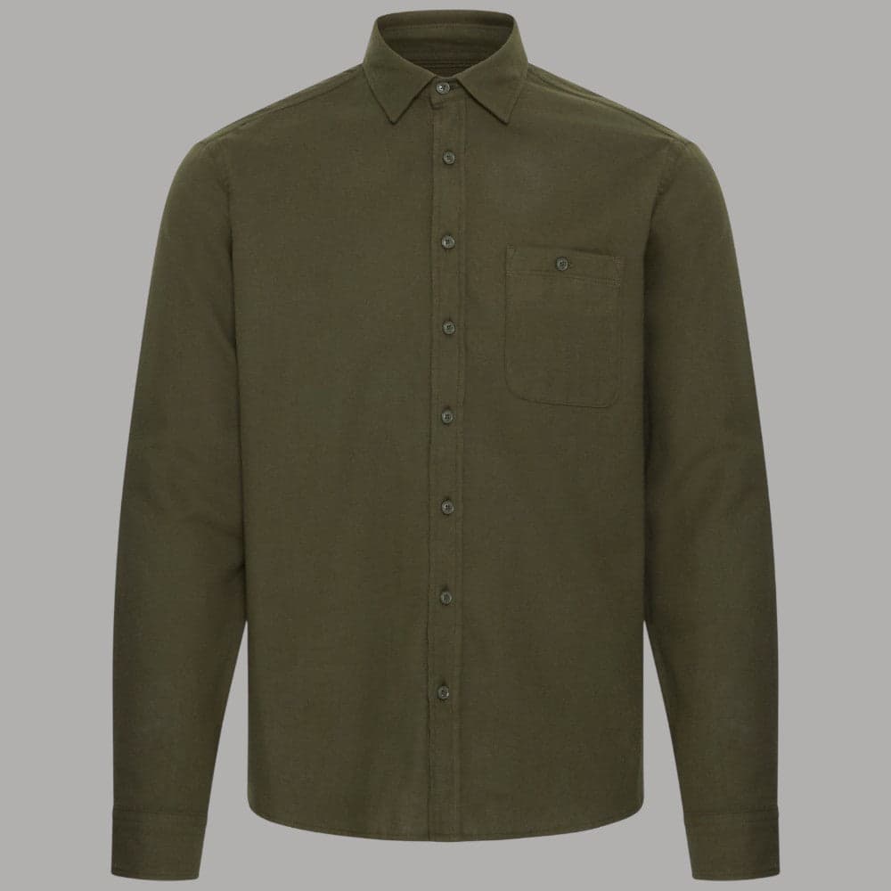 Blend camicia verde in caldo cotone BENT 20718445 in Camicie casual Prodotti di Classe - Nocera Superiore, commercioVirtuoso.it
